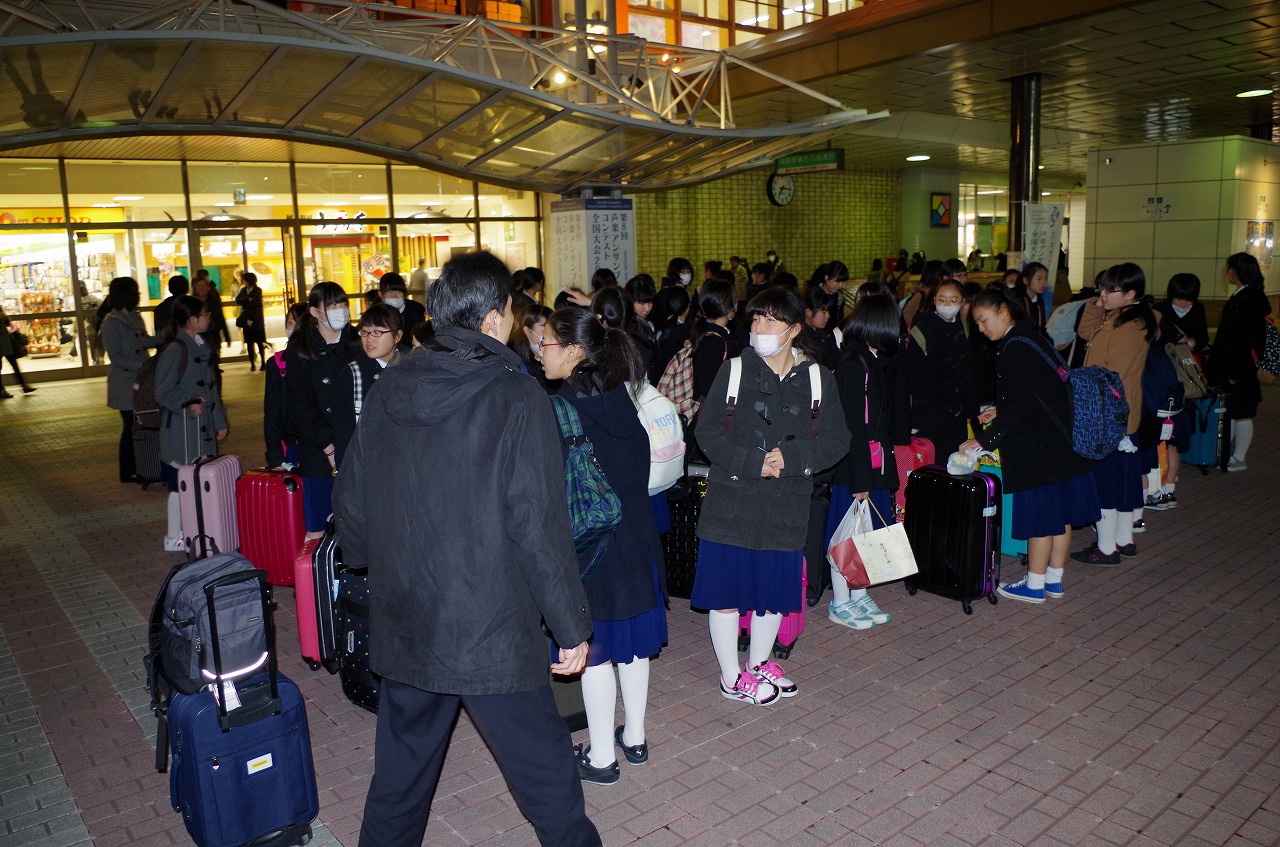 福島市に到着しました。