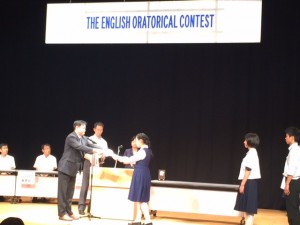 優勝した竹内さん