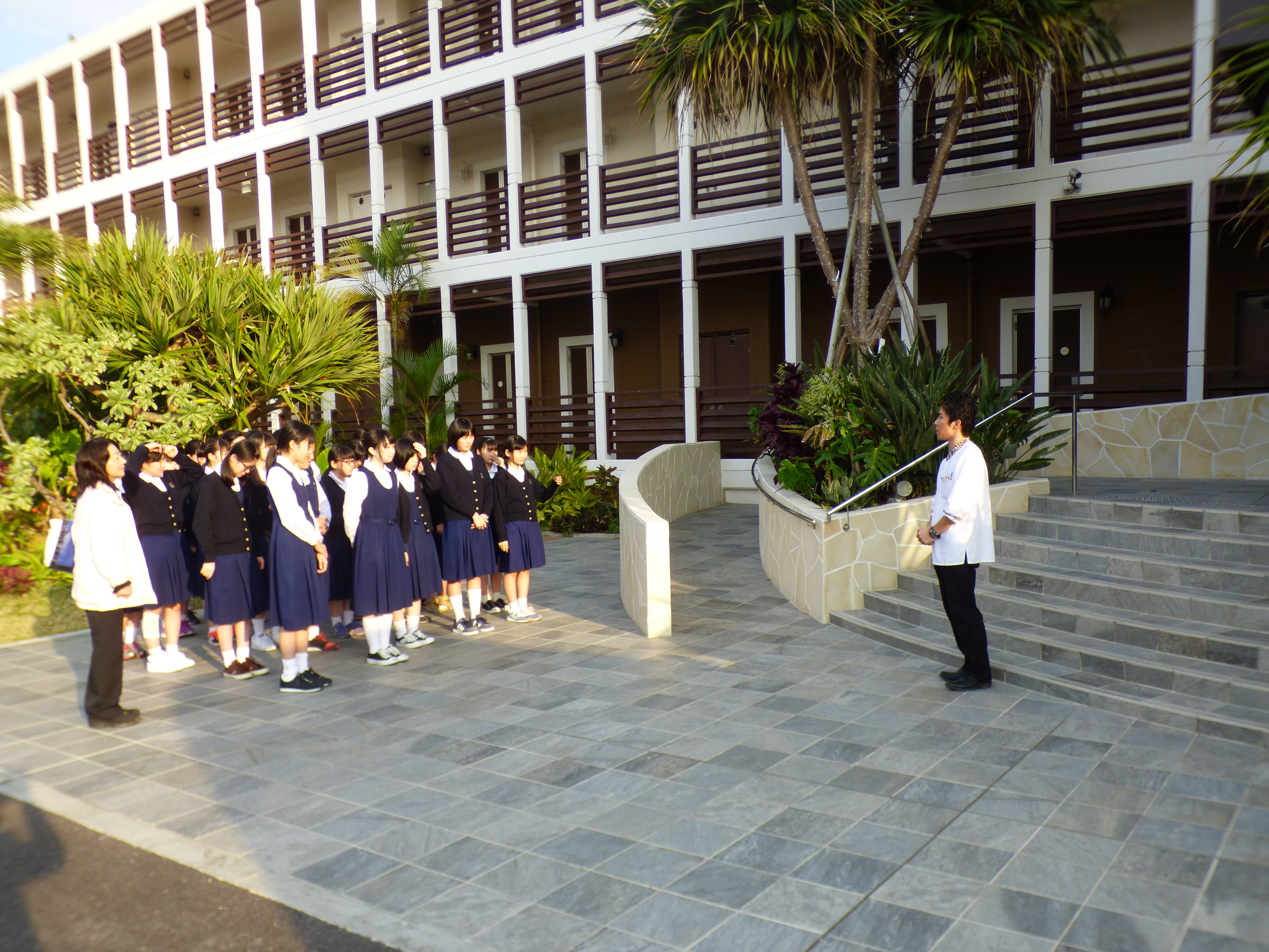 修学旅行4日目スタート