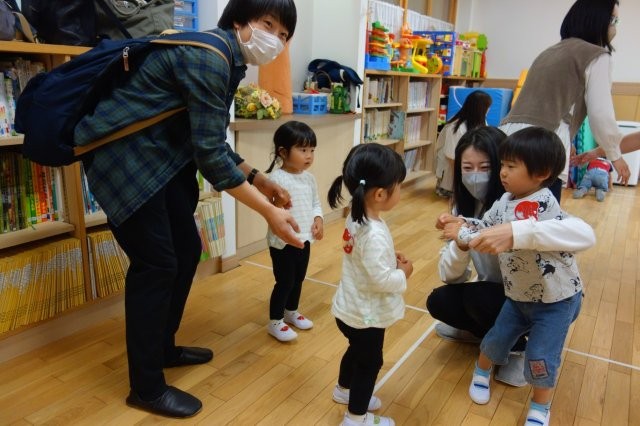 子育て支援「エンゼルクラス」に遊びに来てください。